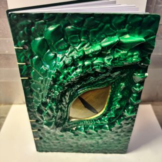 Handbound dragon eye journal