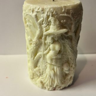 Unscented soy candle